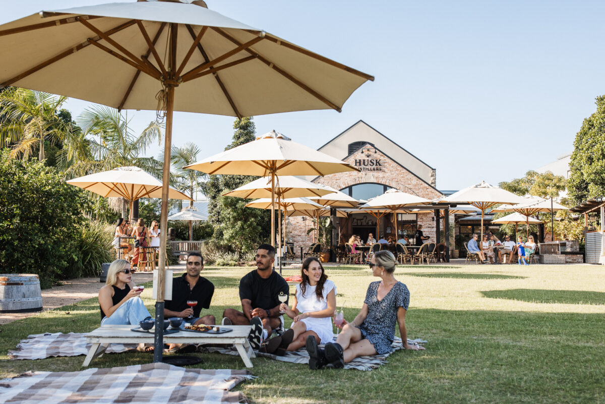 Husk Distillery picnic